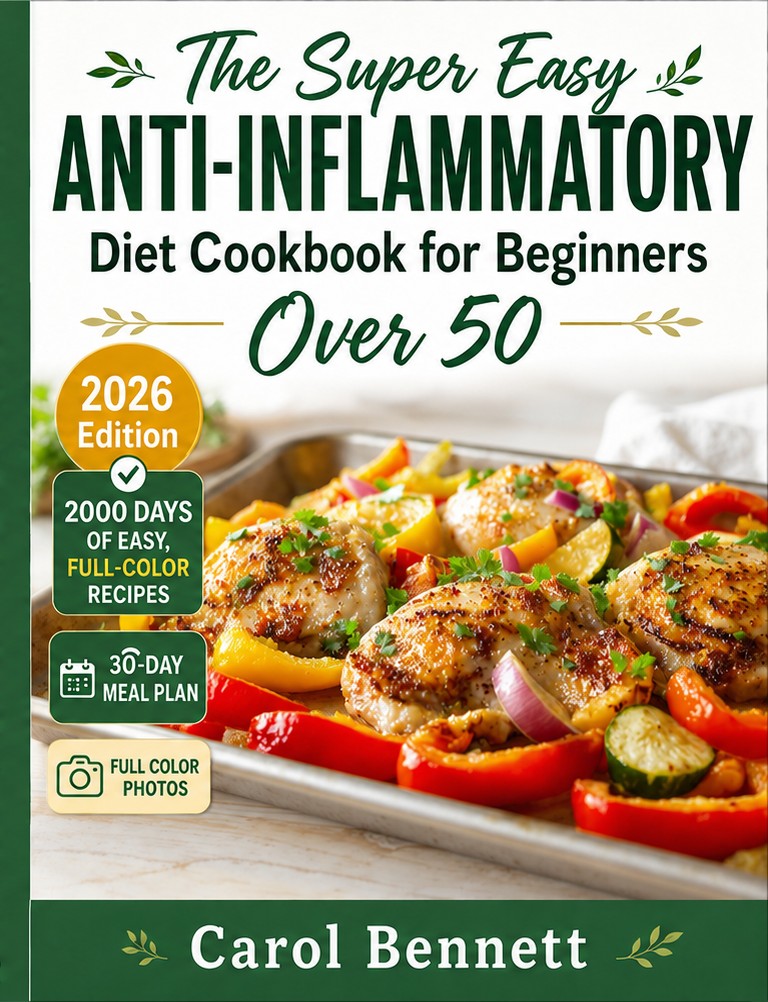 The Super Easy Anti-Inflammatory Diet Cookbook for Beginners Over 50